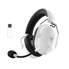 Razer BlackShark V2 Pro Wireless Gaming Headset 2023 Edition: Detachable Mic - Pro-Tuned FPS Profiles - 50mm Drivers - Noise-Isolating Earcups w/Ultra-Soft Memory Foam - 70 Hr Battery Life - White